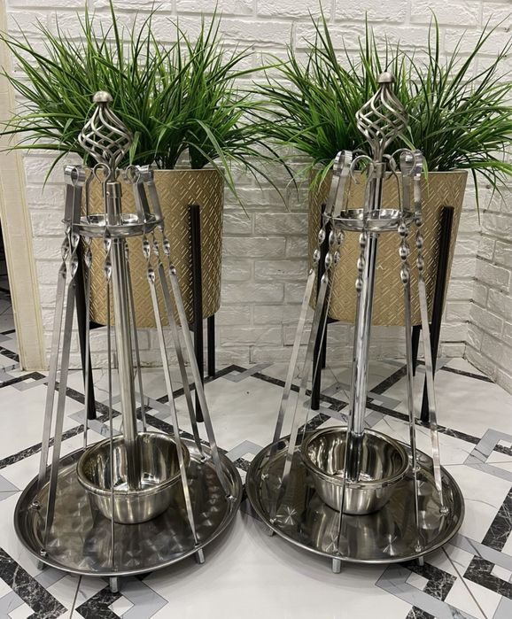 Таганок для подачи шашлыка