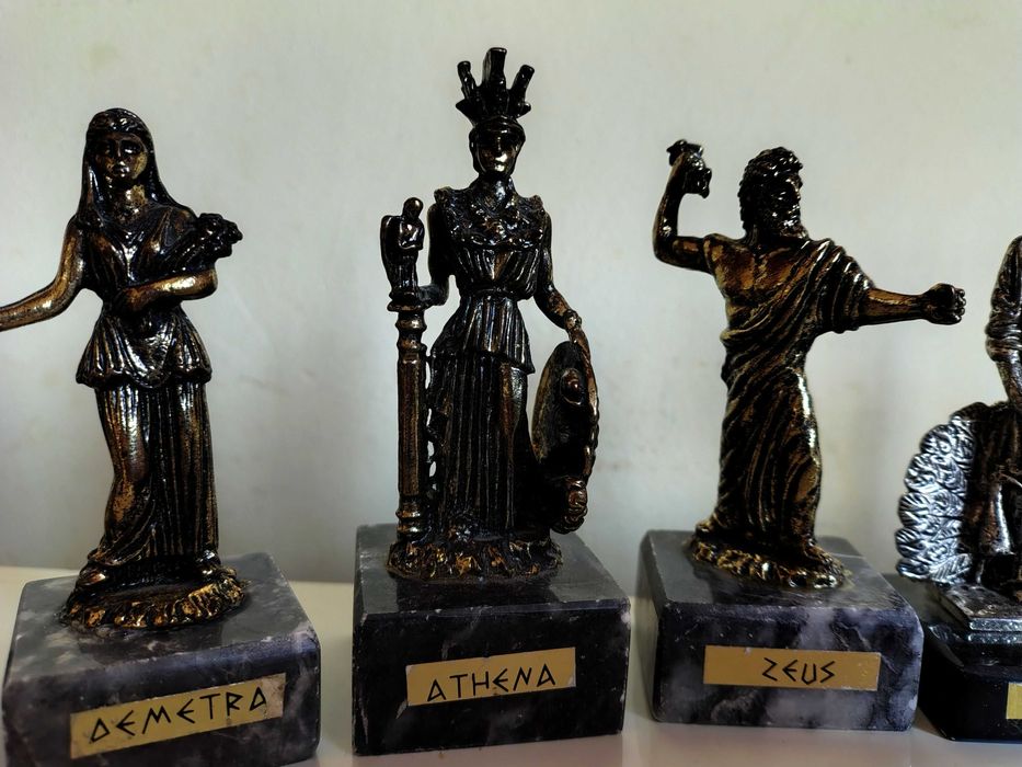 Колекционерски Бронзови Фигурки-Боговете На Олимп