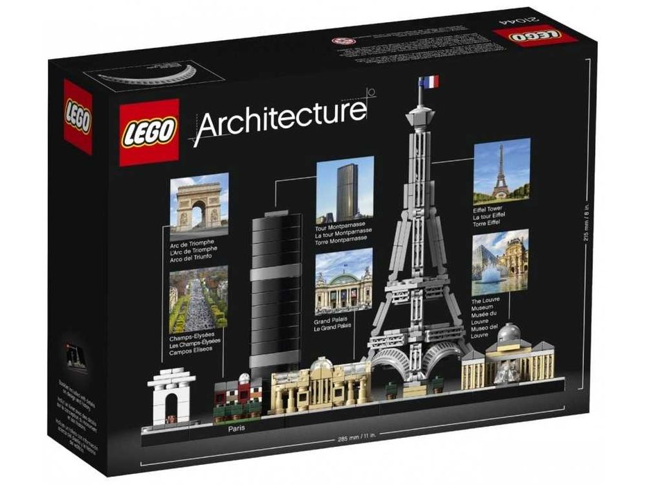 Подарок LEGO: Париж Architecture (конструктор)