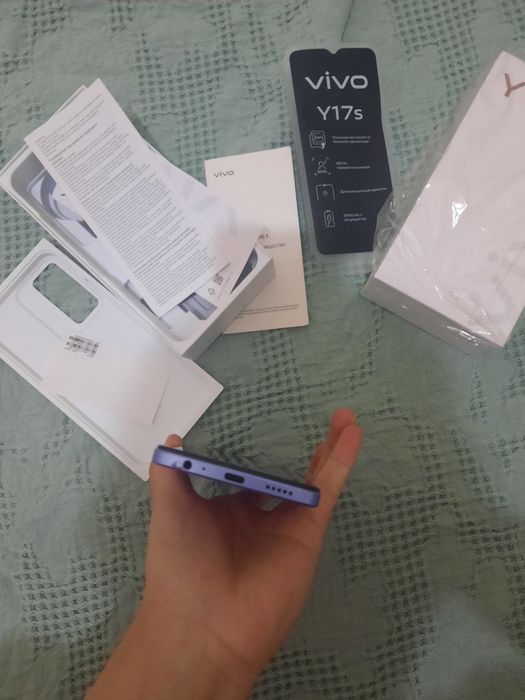 VIVO Y17S коробка, документ