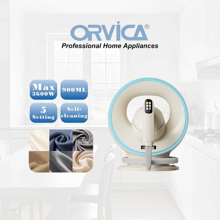 ORVICA ORM-3546 Парогенератор с необычным дизайном, год гарантии.