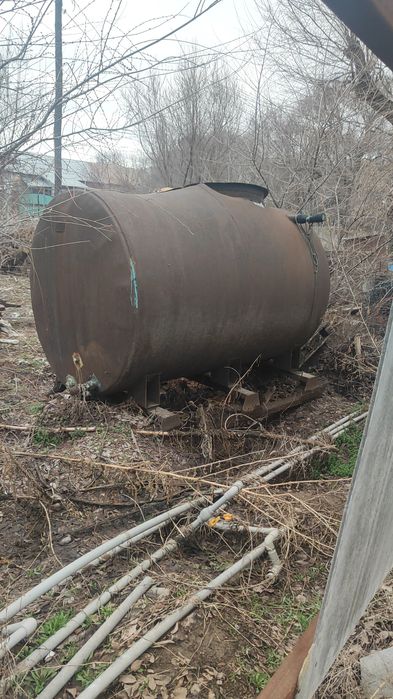 Бочка железная для дома