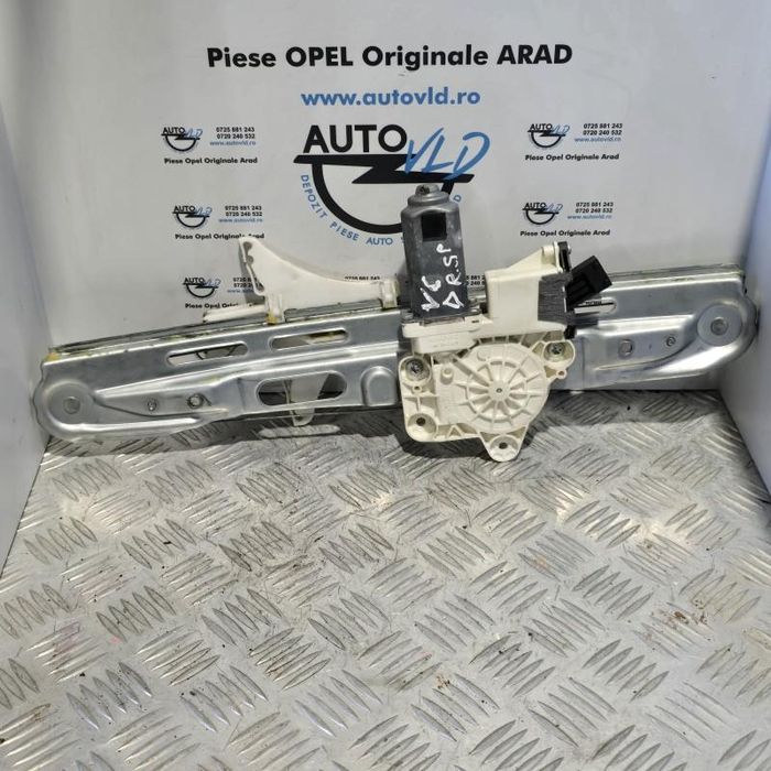 Macara cu motoras geam electric dreapta spate Opel Vectra C