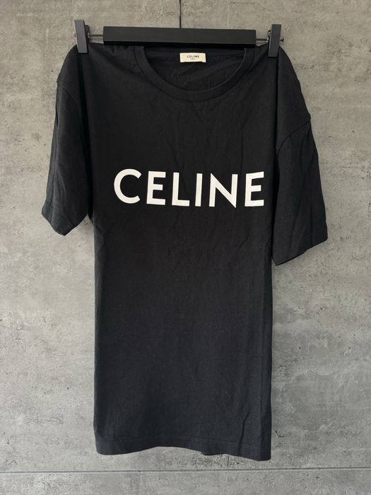 Тениска Celine (white/black)