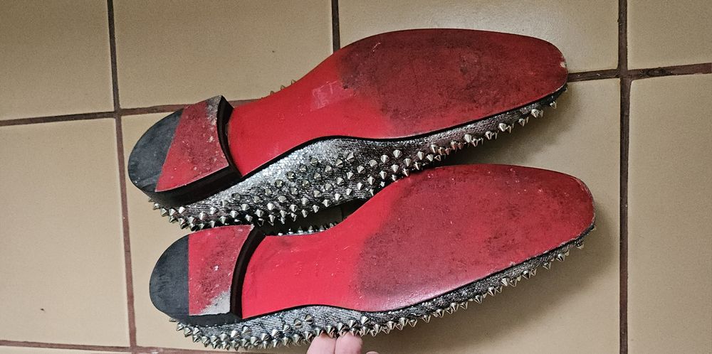 Christian Louboutin, мъжки мокасини
