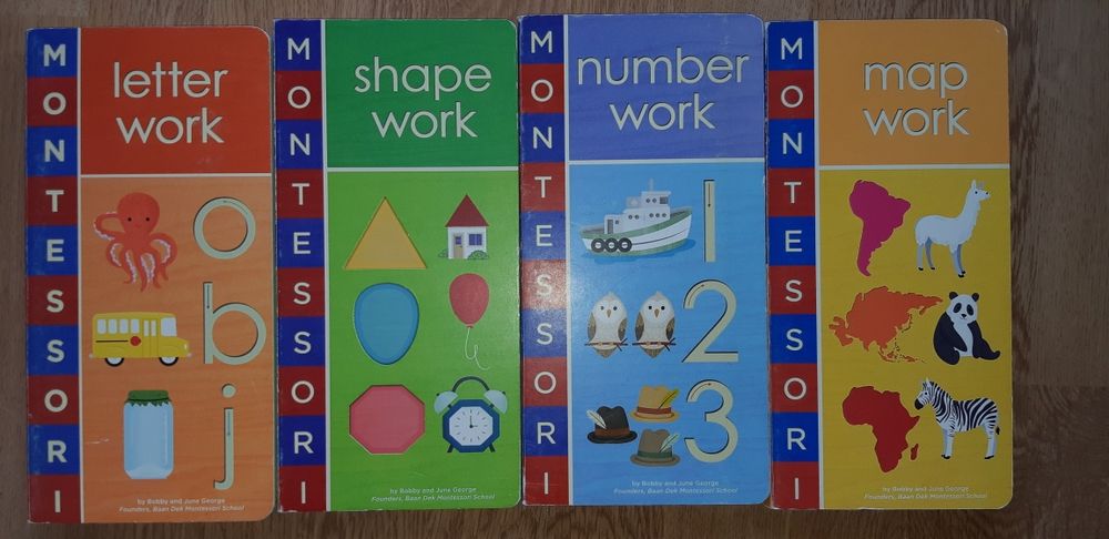 Vand set 4 carti Montessori Bobby and June George