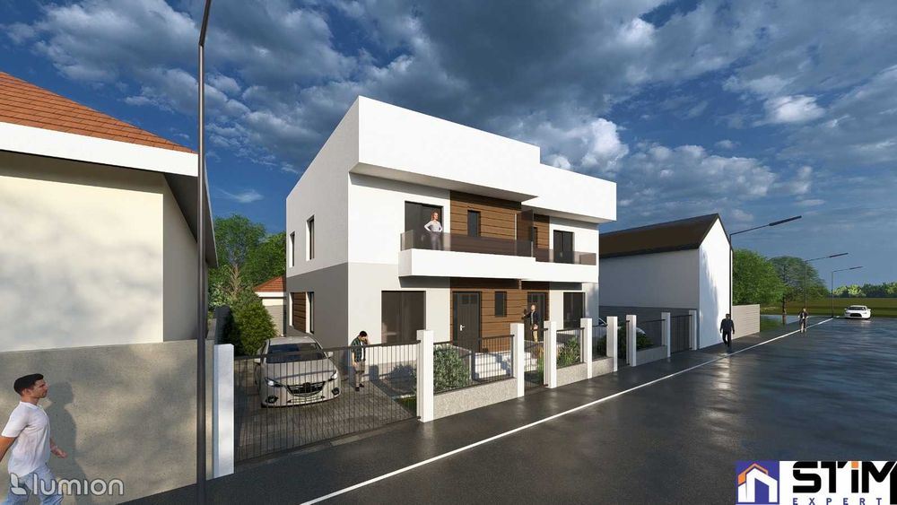 PROIECT REZIDENȚIAL AUTORIZAT – Duplex P+1E + Teren 407 MP / Buzau, Centru