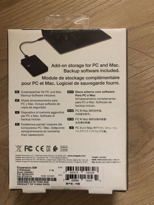 HDD portabil 5 Tb Seagate