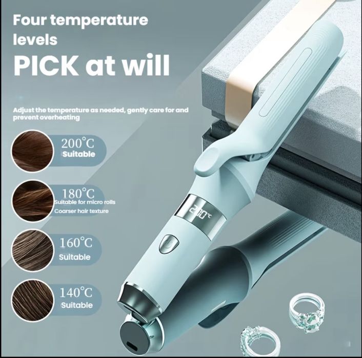 Безжична преса за коса