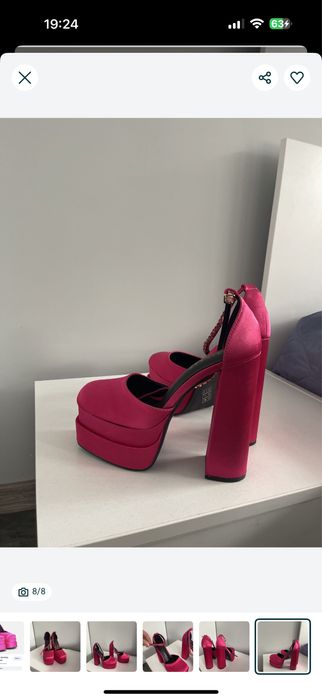 Обувки на ток тип версаче