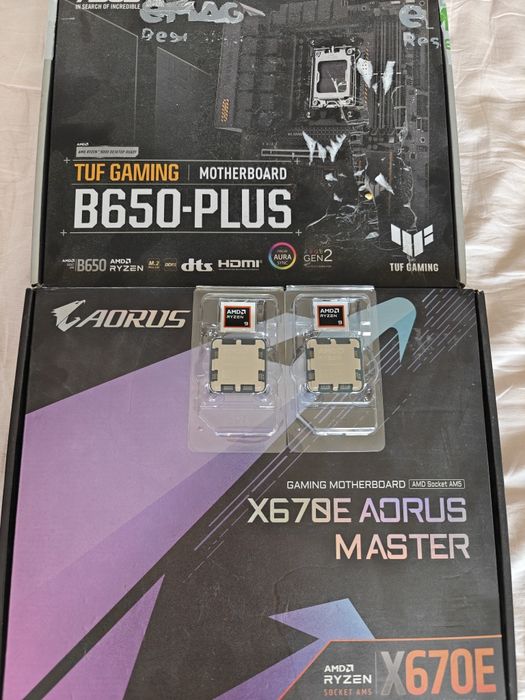 Kit-uri AMD Ryzen 9 9950X3D / 9900 X  cu MB ASUS B650 Tuf Gaming