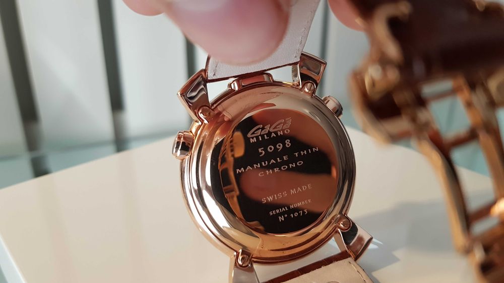 GaGà Milano Chronograph 46mm - Rose Gold Edition - Quartz