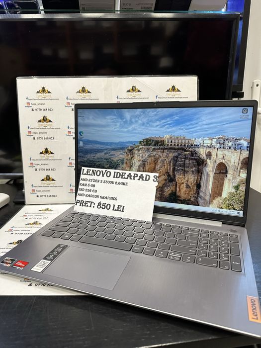 Hope Amanet P7 Laptop Ideapad 3 Amd Ryzen 3 Garantie 1 An