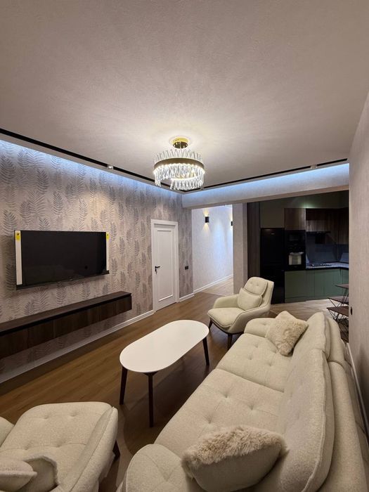 Новостройка с кадастром 2 ком студия 3 эт, 59 кв. м. Рудакий-Макаронка