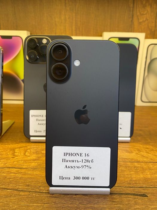IPhone 16 128gb 97% без коробки Рассрочка 0 0 12