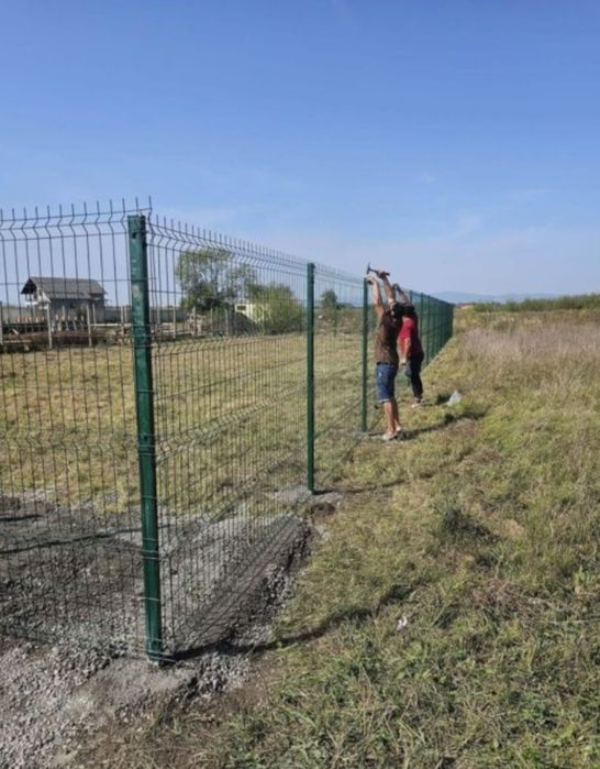 Facem garduri din plasa bordurată