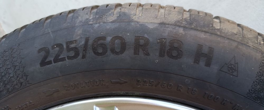 Jante/Roti Toyota R18, cauciucuri all season