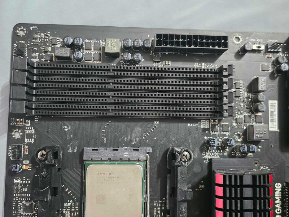 Placa de Baza gaming MSI 970 GAMING, Socket AM3+,+ AMD FX-6300 Six-Core