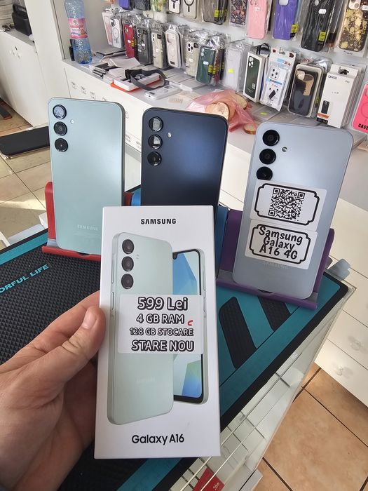 Galaxy A16, 4/128 GB, Sigilat, Garanție