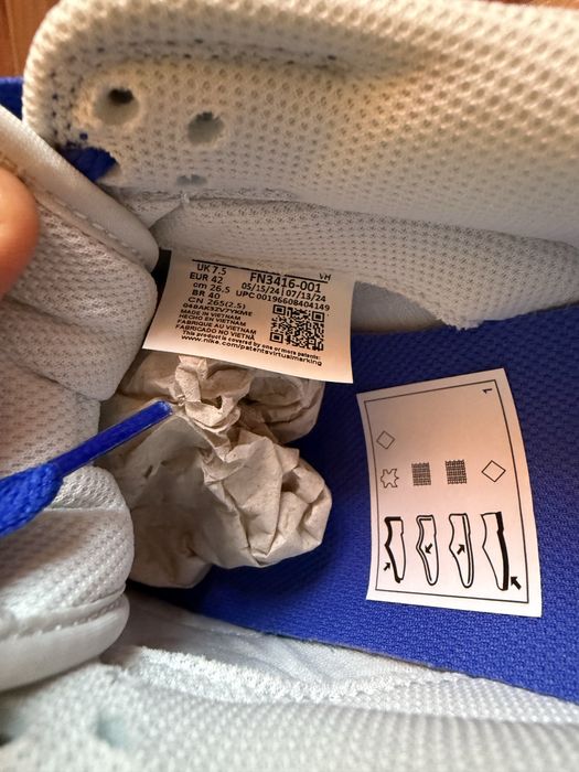 Vand Nike Dunk low Racer blue