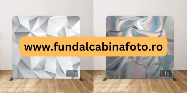 Fundal Cabina Foto Panza Print Fata Versoplus Stativ sau doar Panza