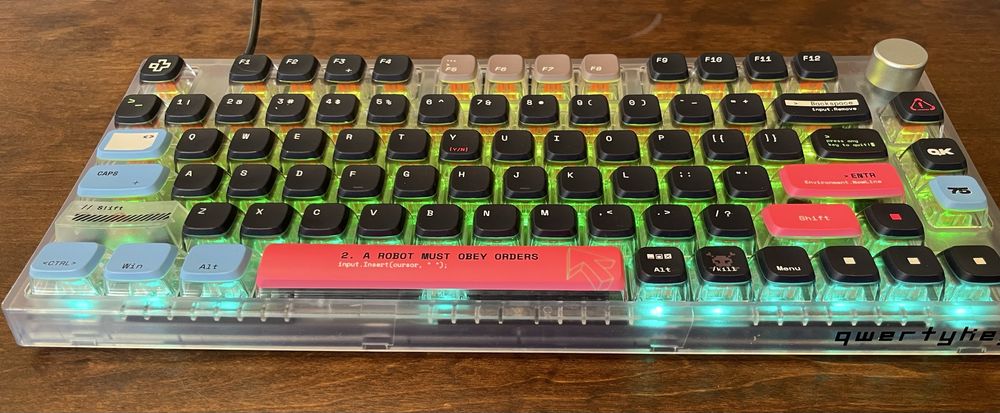 QwertyKey 75 Terminal Tastatura Mecanica Gaming Bluetooth Wireless