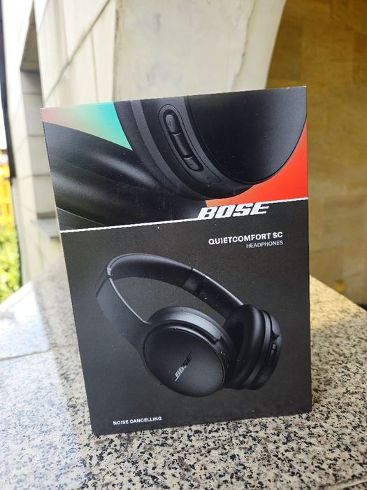 Bose QuietComfort SC безжични слушалки, черни