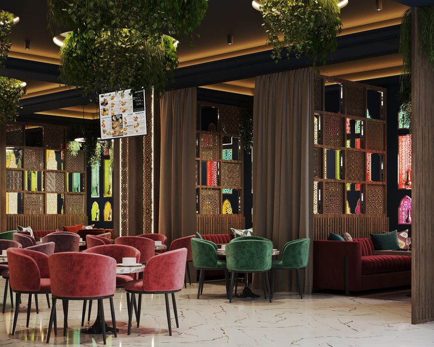 Дизайнер интерьер ресторан квартира