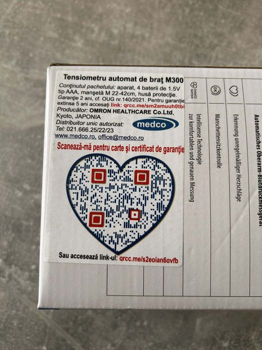 Tensiometru Omron