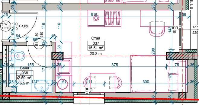 Продава се Едностаен апартамент в София, Малинова долина - 28 кв.м за 2961 €/кв.м - Снимка #3
