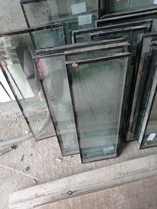 Продав стекло двойной слой