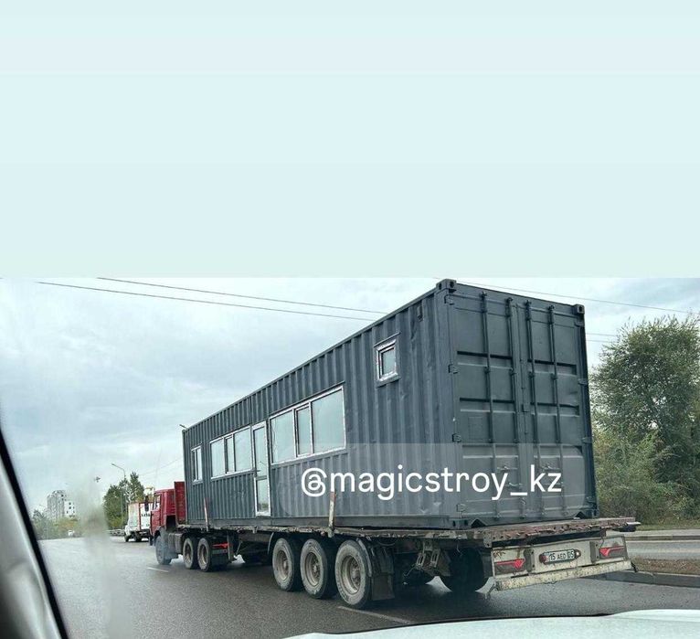 Контейнеры утепленный жилой 20фут