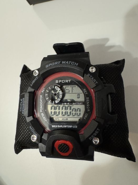 Ceas bărbați waterproof cu led