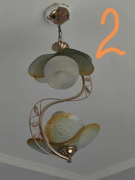 Люстры б/у в хорошем состоянии