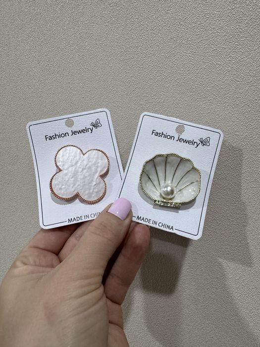 Брошь титан в наличии