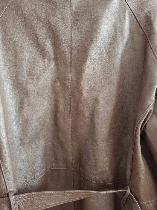 кожен шлифер от естествена, кожа размер 54