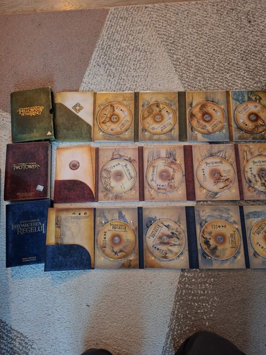 Lord of the  rings versiunea  extinsa dvd