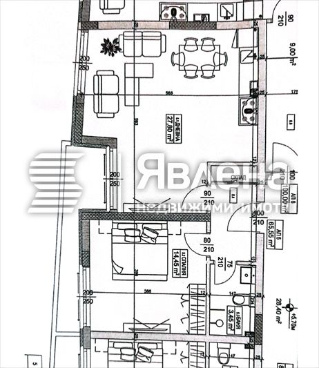 Продава се Двустаен апартамент в София, Овча купел - 78 кв.м за 1652 €/кв.м - Снимка #2