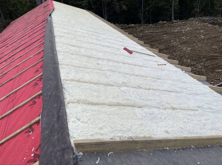 izolare cu spumă poliuretanică.