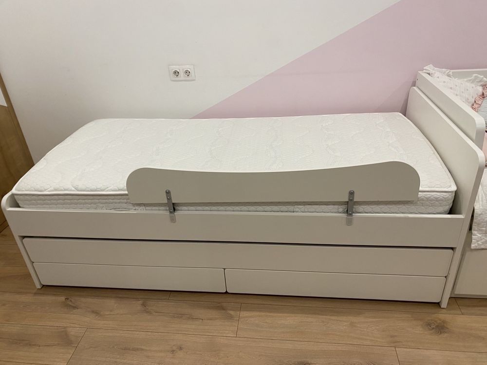 Легло SLAKT 90/200 с допълнително легло с издърпване гр. София Лозенец ...