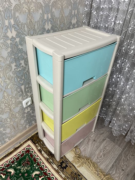 Комод детский пластмассовый