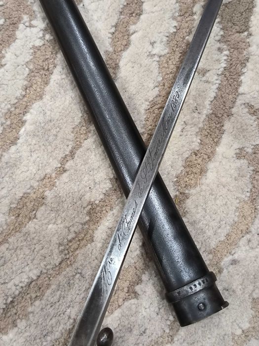 Френски щик нож байонет ГРА GRASS M1874