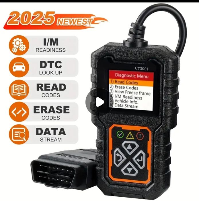 Автомобилна диагностика ОБД2 модел 2025