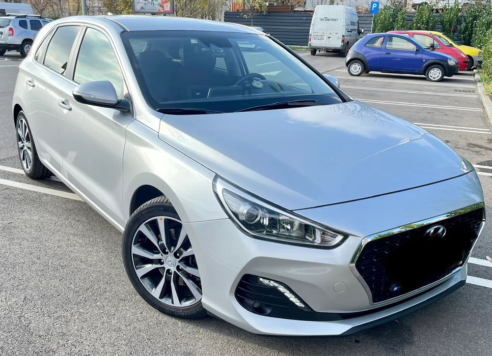 Hyundai I30 Hyundai i30 1.4 TGDI 140 CP, 2018, 37.000 km. cutie automata, argintiu