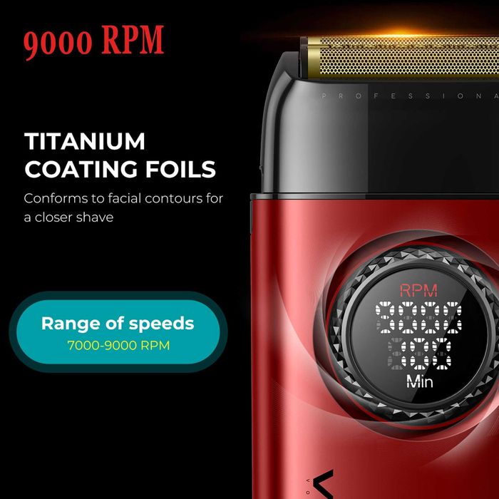 Професионален комплект VGR Stepless 4 в 1 за барбер / фризьори