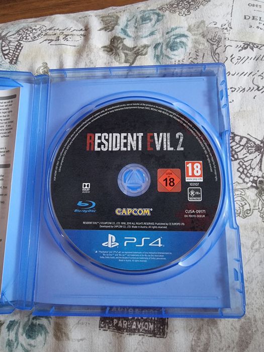 Resident Evil 2 ps4