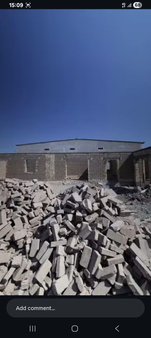 1231 кв.м йер ва бино сотилади