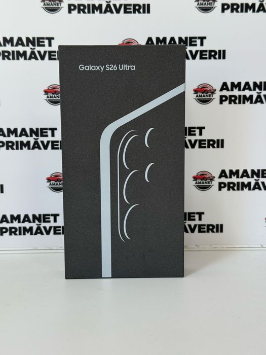 Samsung S26 ULTRA 256 NOU Sigilat Black