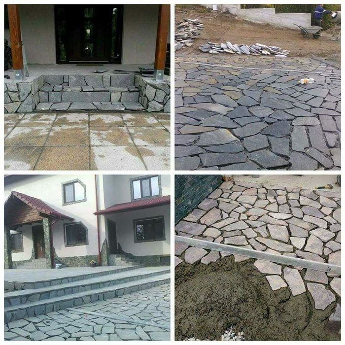 Piatra naturala Pavaj - Placat Grecia depozit pietricele decorative