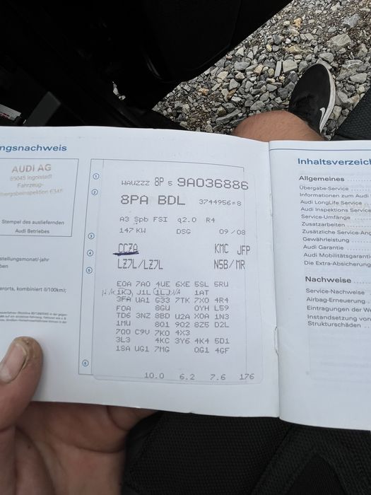 Ауди А3 2.0tfsi quattro на части CCZA